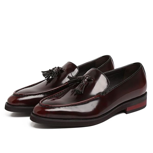 men's leather shoes oxfords formal wear leather shoes wedding formal wear work patent cowhide genuine lace-up, Black
men's leather shoes oxfords formal wear leather shoes wedding formal wear work patent cowhide genuine lace-up, Black