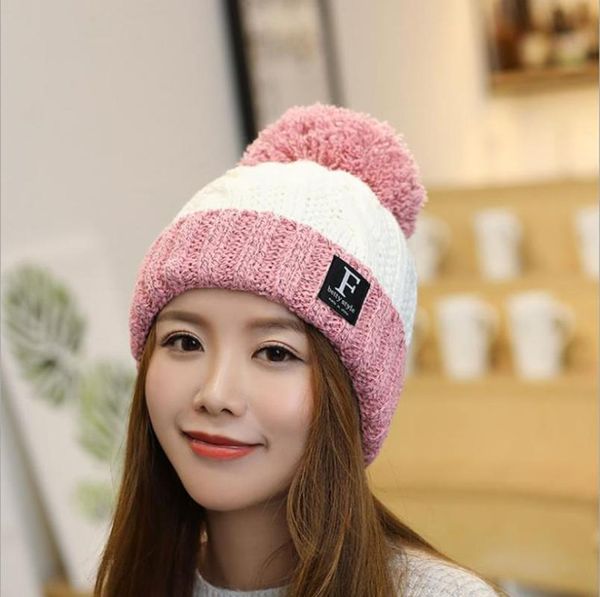 beanie/skull caps han edition autumn and winter wool hats plus velvet thickening warm hat letters lady's ear protection knitting head, Blue;gray
beanie/skull caps han edition autumn and winter wool hats plus velvet thickening warm hat letters lady's ear protection knitting head, Blue;gray