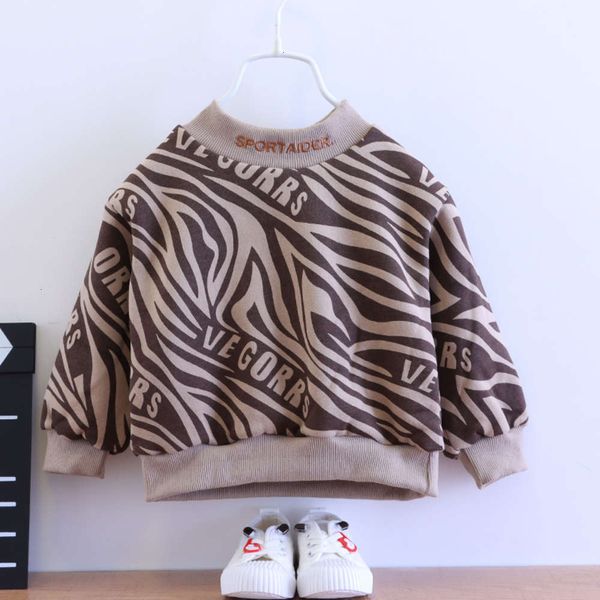 new clothing boys' autumn and winter 2020 children's korean plush thickened pullover, Black
new clothing boys' autumn and winter 2020 children's korean plush thickened pullover, Black