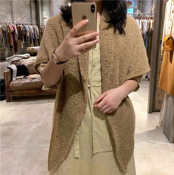 summer air conditioning room triangle shawl winter korean version of versatile multi-functional cashmere scarves for women's tourism ca, Blue;gray
summer air conditioning room triangle shawl winter korean version of versatile multi-functional cashmere scarves for women's tourism ca, Blue;gray