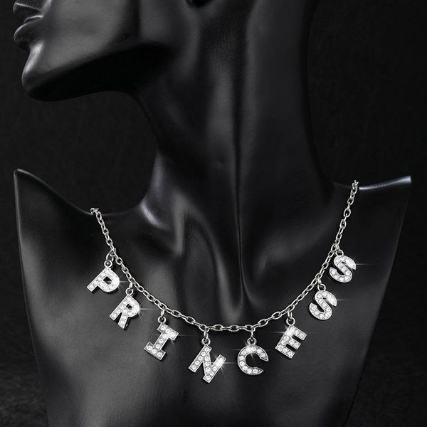 harajuku letter crystal angel bitch punk choker necklace women jewelry couple gift necklace chokers femme collier drop ship bff, Silver
harajuku letter crystal angel bitch punk choker necklace women jewelry couple gift necklace chokers femme collier drop ship bff, Silver
