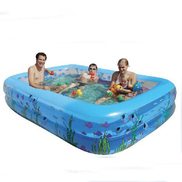 inflatable family children's large inflatable printed rectangular swimming pool babys paddling pool size 196*143*60cm
inflatable family children's large inflatable printed rectangular swimming pool babys paddling pool size 196*143*60cm