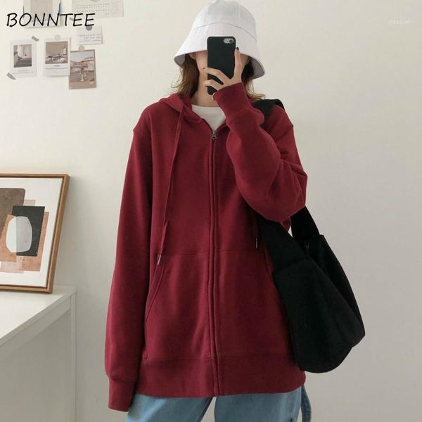 women's hoodies & sweatshirts women solid loose zip-up spring hooded korean style boyfriend outerwear student simple fashion large size, Black
women's hoodies & sweatshirts women solid loose zip-up spring hooded korean style boyfriend outerwear student simple fashion large size, Black