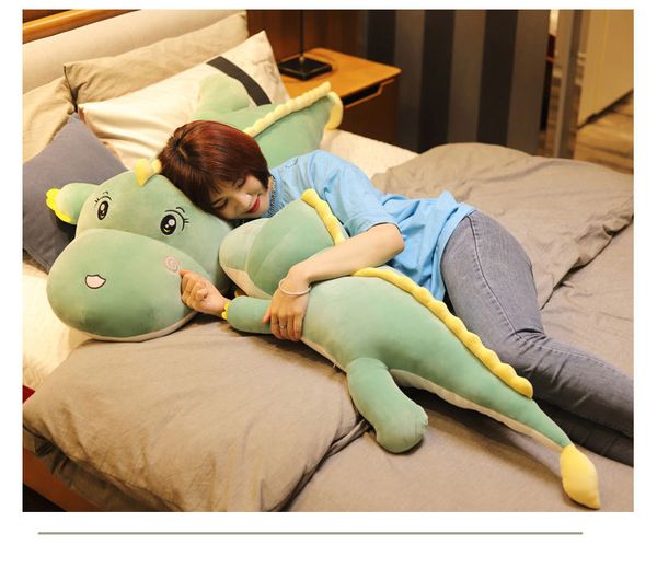 the new dinosaur plush doll lying on its stomach, plush cute soft cotton, dinosaur pillow, sleeping doll, lovely dinosaur to accompany you
the new dinosaur plush doll lying on its stomach, plush cute soft cotton, dinosaur pillow, sleeping doll, lovely dinosaur to accompany you