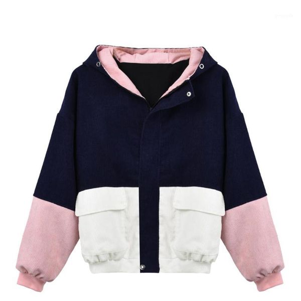 long jacket women fashion 2019 corduroy patchwork oversize jacket windbreaker coat overcoat1, Black;brown
long jacket women fashion 2019 corduroy patchwork oversize jacket windbreaker coat overcoat1, Black;brown