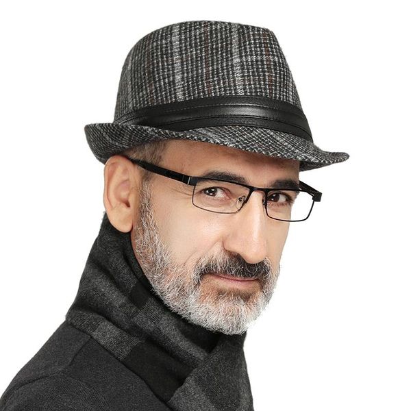 wide brim hats autumn and winter men's hat british retro jazz outdoor dad warm elderly people in spring man, Blue;gray
wide brim hats autumn and winter men's hat british retro jazz outdoor dad warm elderly people in spring man, Blue;gray