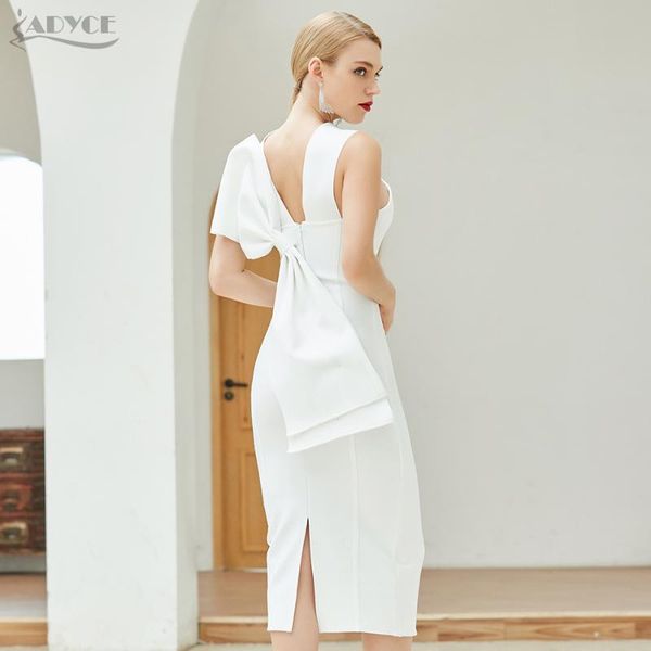 adyce 2020 new summer white bodycon bandage dress women sleeveless halter bow midi celebrity runway party dresses vestidos, Black;gray
adyce 2020 new summer white bodycon bandage dress women sleeveless halter bow midi celebrity runway party dresses vestidos, Black;gray