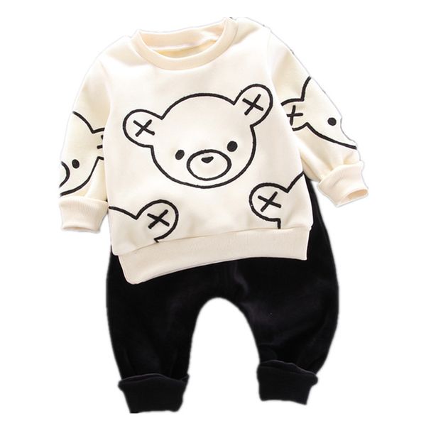 new autumn winter baby boys girls clothes suits children thick t shirt pants 2pcs/sets toddler fashion clothing kids sportswearx1019, White
new autumn winter baby boys girls clothes suits children thick t shirt pants 2pcs/sets toddler fashion clothing kids sportswearx1019, White