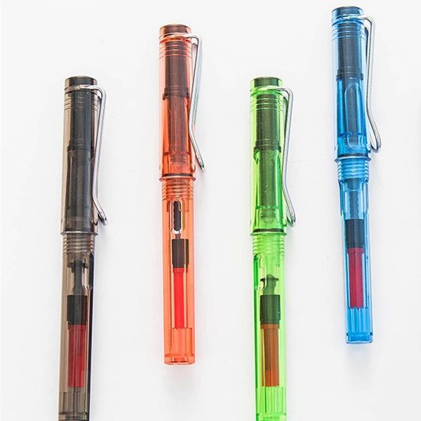 1 pcs creative students fountain pen south korea plastic pen transparent writing posture correction school office supplies1
1 pcs creative students fountain pen south korea plastic pen transparent writing posture correction school office supplies1