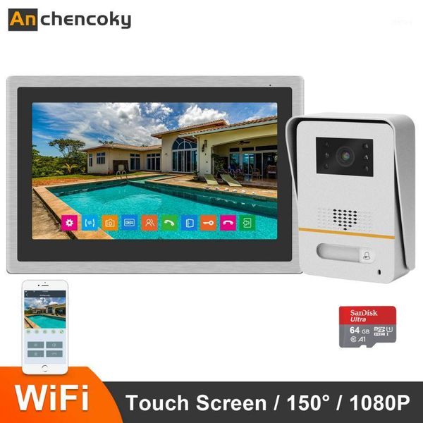 anchencoky 10inch wireless wifi smart ip video door phone intercom system 1080p wide angle doorbell camera support remote unlock1
anchencoky 10inch wireless wifi smart ip video door phone intercom system 1080p wide angle doorbell camera support remote unlock1