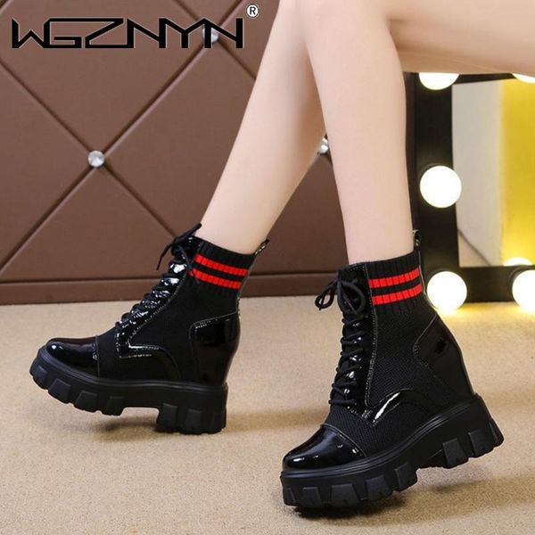 new motorcycle boots wedges flat shoes woman high heel platform leather boots lace up women shoes black girls sneaker 2020
new motorcycle boots wedges flat shoes woman high heel platform leather boots lace up women shoes black girls sneaker 2020