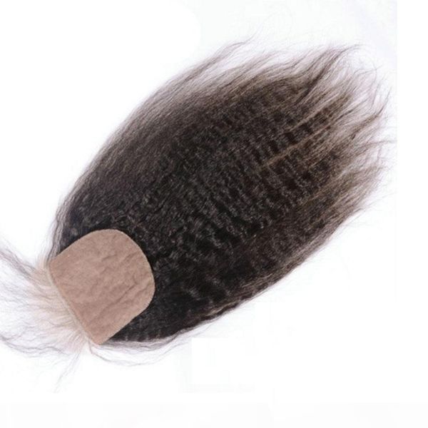brazilian human hair closure 4x4inch human hair lace closure yaki straight blenched knots part middle part three part, Black;brown 
brazilian human hair closure 4x4inch human hair lace closure yaki straight blenched knots part middle part three part, Black;brown