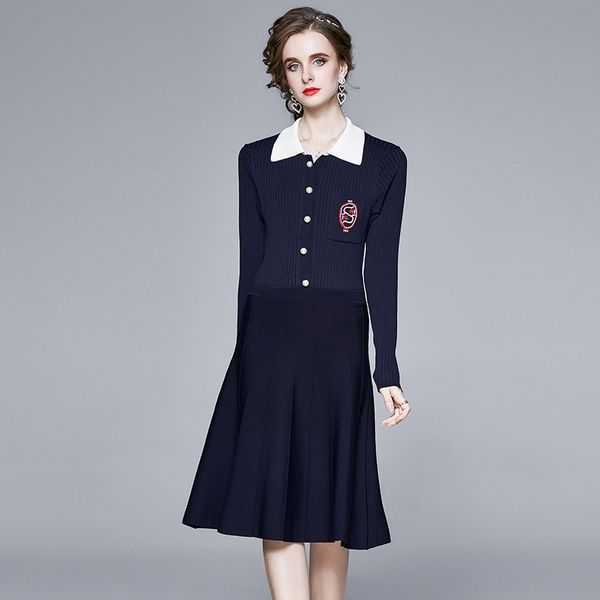small fragrance long sleeve perfume dress autumn winter 2020 new quzhu knitted lapel slim dress for women mcn91, Black;gray
small fragrance long sleeve perfume dress autumn winter 2020 new quzhu knitted lapel slim dress for women mcn91, Black;gray