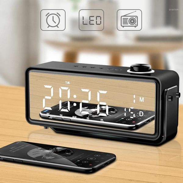 alarm clock led time display electronic deskdigital bluetooth speaker wireless bass portable support tf aux music player1
alarm clock led time display electronic deskdigital bluetooth speaker wireless bass portable support tf aux music player1