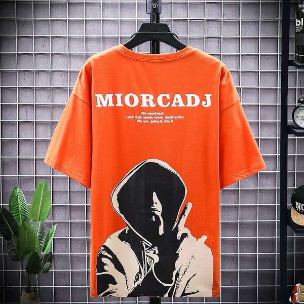 man's t-shirt men summer orange graphic oversized hip hop japanese streetwear harajuku male t shirt kg-270, White;black
man's t-shirt men summer orange graphic oversized hip hop japanese streetwear harajuku male t shirt kg-270, White;black