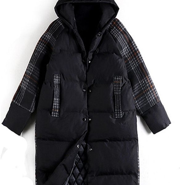 new winter cotton style plus size women's clothing mid-length black fashion in europe and america hx84
new winter cotton style plus size women's clothing mid-length black fashion in europe and america hx84