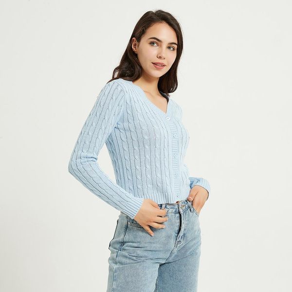 wixra women's new cardigan sweater autumn 2020 basic casual v-neck solid long sleeve sweater female lj201126, White;black
wixra women's new cardigan sweater autumn 2020 basic casual v-neck solid long sleeve sweater female lj201126, White;black