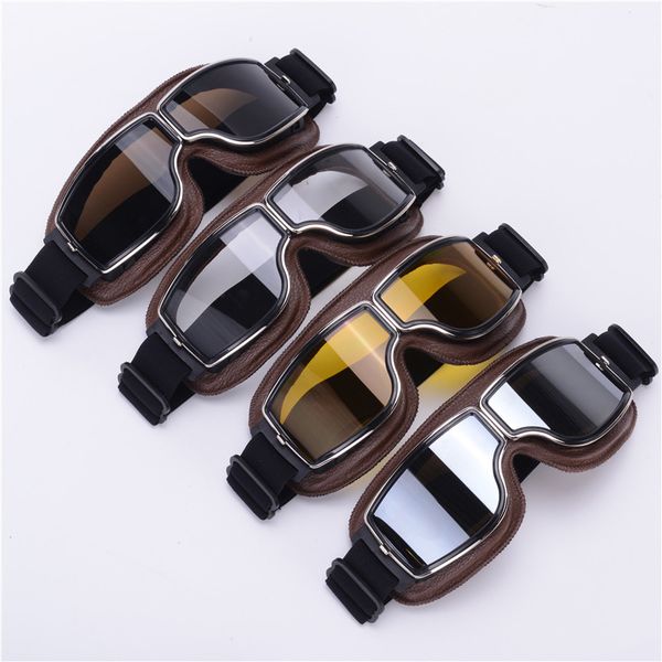 style leather goggles vintage motorcycle goggles vintage motorcycle goggles retro jet helmet glasses, White;black
style leather goggles vintage motorcycle goggles vintage motorcycle goggles retro jet helmet glasses, White;black