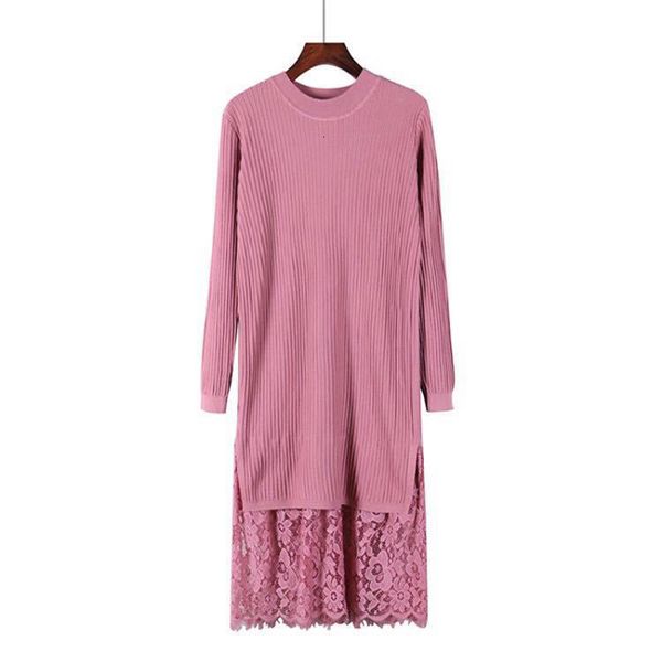 2021 new lace stitching sweater women autumn winter long straight knitted dresses maxi retro lady ribbed robe pullover dress 2a19, Black;gray
2021 new lace stitching sweater women autumn winter long straight knitted dresses maxi retro lady ribbed robe pullover dress 2a19, Black;gray