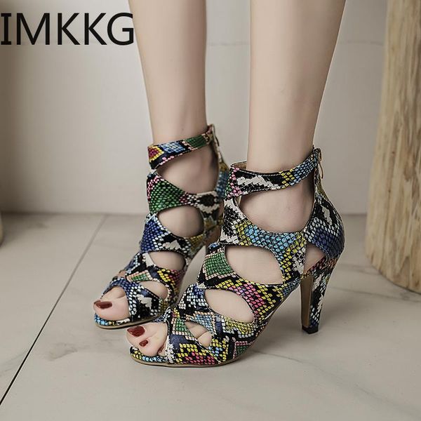 ffashion women's ladies summer sansals roman zip multicolor snake skin thin high heel shoes woman sandals shoes boots, Black
ffashion women's ladies summer sansals roman zip multicolor snake skin thin high heel shoes woman sandals shoes boots, Black