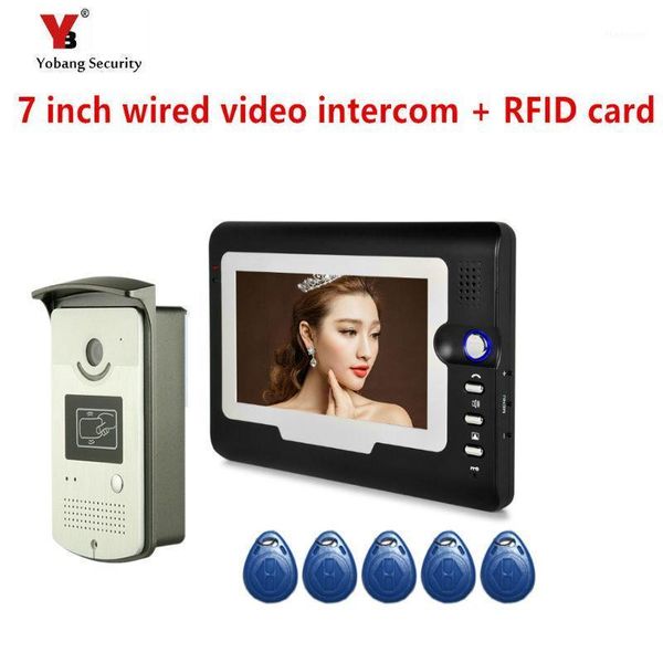 video door phones yobang security 7" color screen intercom phone 1 monitors waterproof visible wired home doorphone1
video door phones yobang security 7" color screen intercom phone 1 monitors waterproof visible wired home doorphone1