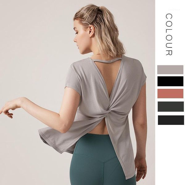 yoga outfits women loose quick-drying modal blouse shirts fitness sports running open short sleeve workout for women1, White;red
yoga outfits women loose quick-drying modal blouse shirts fitness sports running open short sleeve workout for women1, White;red
