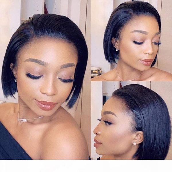 short bob straight lace front wig full lace human hair pre plucked hairline with baby hair 130%~150% density natural color for black women, Black;brown
short bob straight lace front wig full lace human hair pre plucked hairline with baby hair 130%~150% density natural color for black women, Black;brown