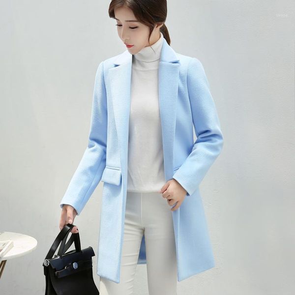high-quality women's winter fashion warm woolen coat jacket female sky blue 2020 new casual long section ladies jacket coat1, Black
high-quality women's winter fashion warm woolen coat jacket female sky blue 2020 new casual long section ladies jacket coat1, Black
