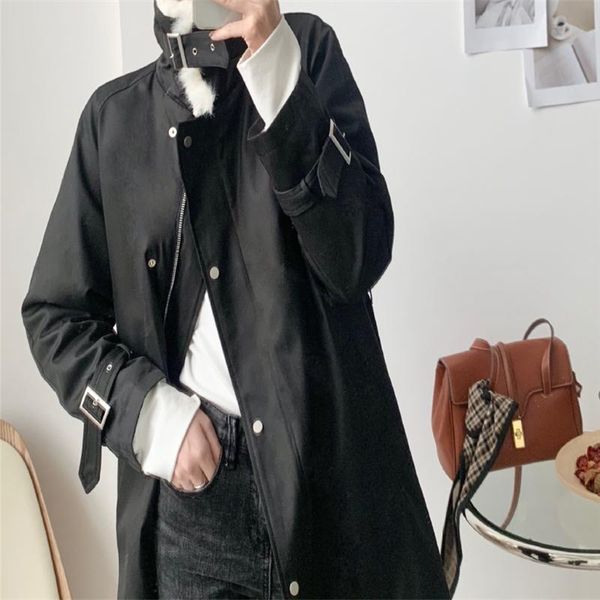 2021 winter lady temperament korean version of high temperature stereotyped long-sleeved women's windshield, Tan;black
2021 winter lady temperament korean version of high temperature stereotyped long-sleeved women's windshield, Tan;black
