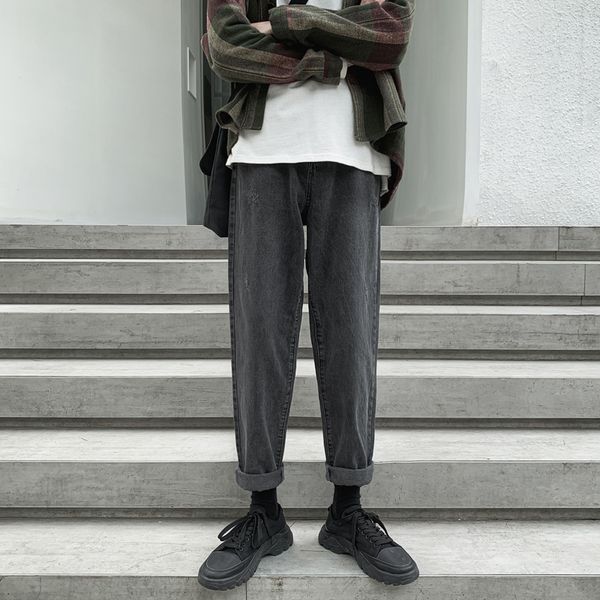 new autumn 2020 solid color jeans men's loose straight casual pants for teenagers and students
new autumn 2020 solid color jeans men's loose straight casual pants for teenagers and students