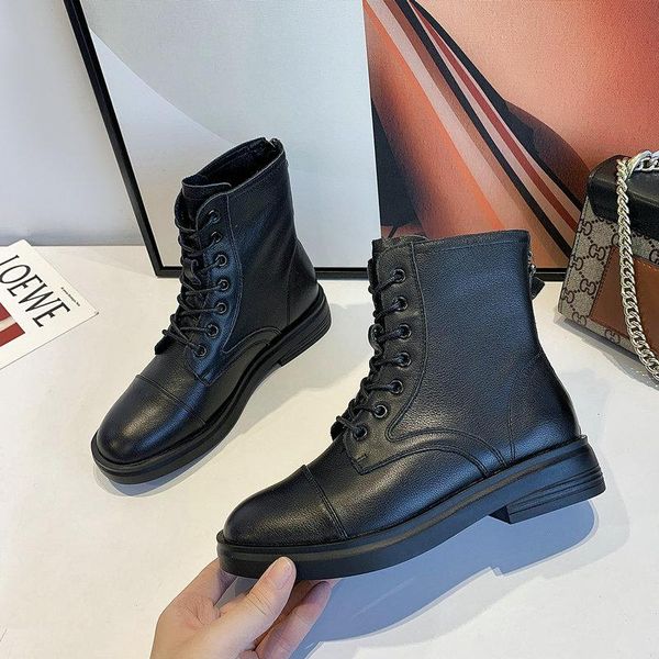 qzyerai подлинная коровьей martin martin boots женщины толстущая плоская каблука 2021 осень британский стиль круглая лодочка сапоги женщины, Black
qzyerai подлинная коровьей martin martin boots женщины толстущая плоская каблука 2021 осень британский стиль круглая лодочка сапоги женщины, Black