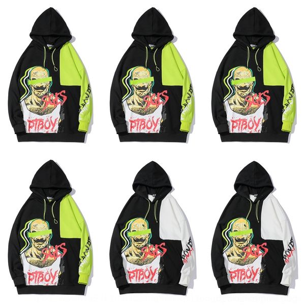 ilm5x new men's style of coat long digitalfall 2019 hooded digital printed ksida loose digitaldigital sleeve coat fashion figure, Black
ilm5x new men's style of coat long digitalfall 2019 hooded digital printed ksida loose digitaldigital sleeve coat fashion figure, Black
