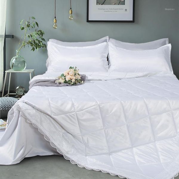 solid color 2/3pcs quilt with pillow sham single full queen king size air condition silk lace bed cover/bedspread1
solid color 2/3pcs quilt with pillow sham single full queen king size air condition silk lace bed cover/bedspread1
