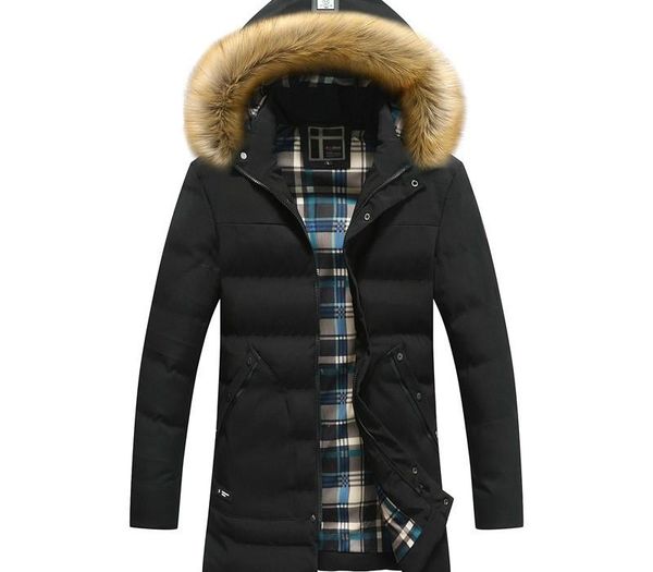 2018 winter parkas jackets men's warm casual thick outwear slim fit clothing male coats down jacket fur hooded plus size trench, Black
2018 winter parkas jackets men's warm casual thick outwear slim fit clothing male coats down jacket fur hooded plus size trench, Black