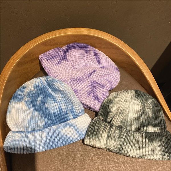 beanie/skull caps personality dip dye craft fashion knitted hip hop street hat, Blue;gray
beanie/skull caps personality dip dye craft fashion knitted hip hop street hat, Blue;gray