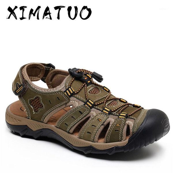 new fashion summer beach breathable men sandals genuine leather men's sandal man causal shoes plus size 39-48 rxm0071, Black
new fashion summer beach breathable men sandals genuine leather men's sandal man causal shoes plus size 39-48 rxm0071, Black