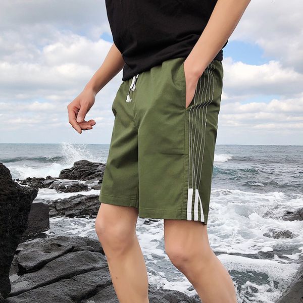 2019 new summer casual shorts fashion brand men's super fire sports pants loose capris hemp cotton, White;black
2019 new summer casual shorts fashion brand men's super fire sports pants loose capris hemp cotton, White;black