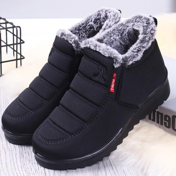 winter snow boots women warm non-slip waterproof ladies cotton shoes short plush female ankle boots casual comfortable soft shoe1, Black
winter snow boots women warm non-slip waterproof ladies cotton shoes short plush female ankle boots casual comfortable soft shoe1, Black