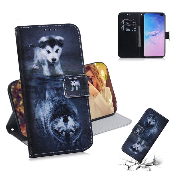 wolf and dog pattern coloured drawing horizontal flip leather case for galaxy s10 plus with holder card slots wallet
wolf and dog pattern coloured drawing horizontal flip leather case for galaxy s10 plus with holder card slots wallet