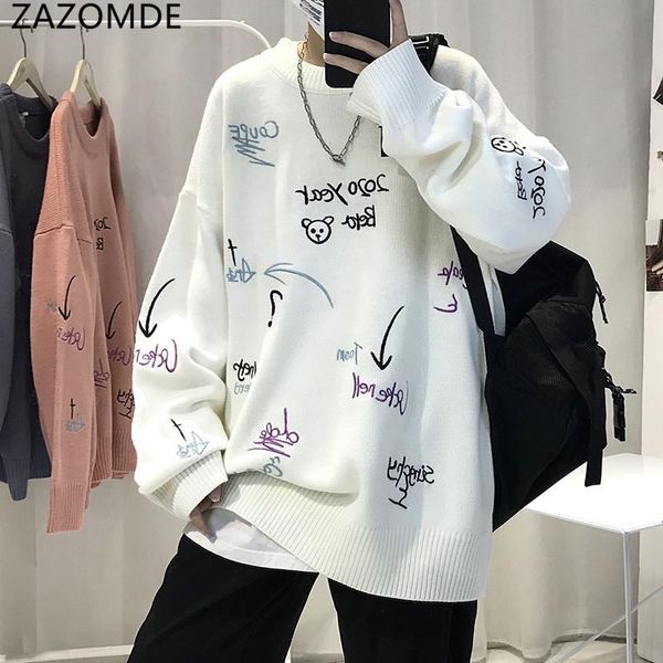 zazomde 2020 autumn sweatshirts winter men pullover casual sweaters male knitted korean sweater carton print mens fashion new, White;black
zazomde 2020 autumn sweatshirts winter men pullover casual sweaters male knitted korean sweater carton print mens fashion new, White;black