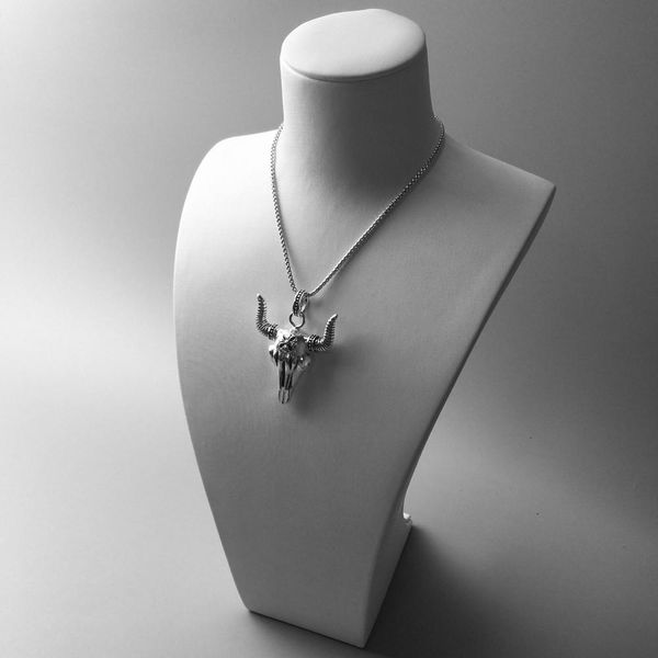 bulls head skull pendants 2018 new fashion jewelry 925 sterling silver blackened punk gift for women men boy girls fit necklace wmtprl, Bronze;silver
bulls head skull pendants 2018 new fashion jewelry 925 sterling silver blackened punk gift for women men boy girls fit necklace wmtprl, Bronze;silver