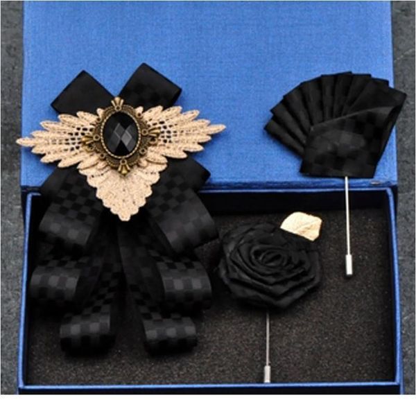 british new fashion men's wedding performance groom wedding party flower collar bow tie pocket towel square set men acc jlljvw, Black;gray
british new fashion men's wedding performance groom wedding party flower collar bow tie pocket towel square set men acc jlljvw, Black;gray