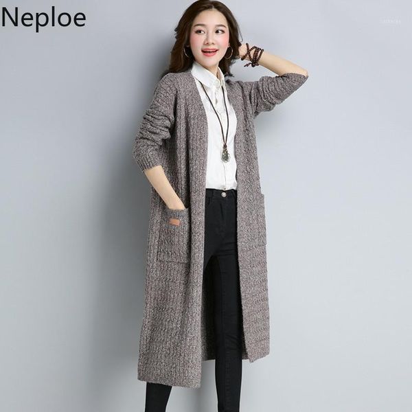 neploe autumn winter women sweater long sleeve elegant long cardigan 2020 plus size casual knitted chaqueta mujer 549021, White
neploe autumn winter women sweater long sleeve elegant long cardigan 2020 plus size casual knitted chaqueta mujer 549021, White