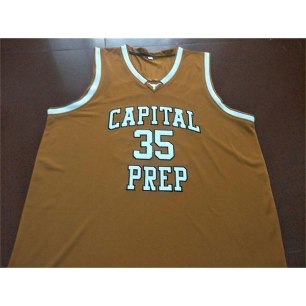 age men real pictures all embroidered with stitched capital prep #35 drummond college jerseyor custom any name or number jersey, Black
age men real pictures all embroidered with stitched capital prep #35 drummond college jerseyor custom any name or number jersey, Black