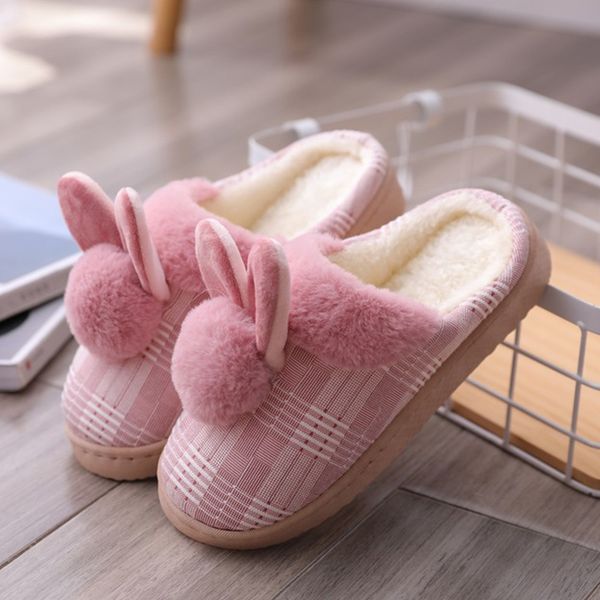 women slippers shoes home winter autumn rabbit cute ladies non-slip soft fashiom warm house female indoor bedroom shoe x1020, Black
women slippers shoes home winter autumn rabbit cute ladies non-slip soft fashiom warm house female indoor bedroom shoe x1020, Black