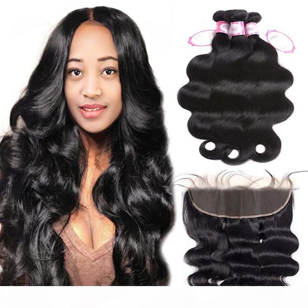 brazilian body wave 3 bundles with human hair weave bundles with 13x4 lace frontal for ms joli hair, Black;brown
brazilian body wave 3 bundles with human hair weave bundles with 13x4 lace frontal for ms joli hair, Black;brown