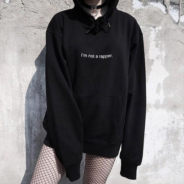 im not a rapper hoodies fashion casual pullover tumblr fleece women sweatshirt inspired 90s crewneck men black outfits s 3xl
im not a rapper hoodies fashion casual pullover tumblr fleece women sweatshirt inspired 90s crewneck men black outfits s 3xl