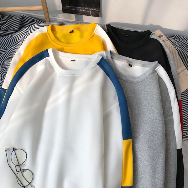 patchwork sweatshirts brand fashion 6 color hoodie mens casual o-neck spring autumn sweatshirt for men kg-50, Black
patchwork sweatshirts brand fashion 6 color hoodie mens casual o-neck spring autumn sweatshirt for men kg-50, Black
