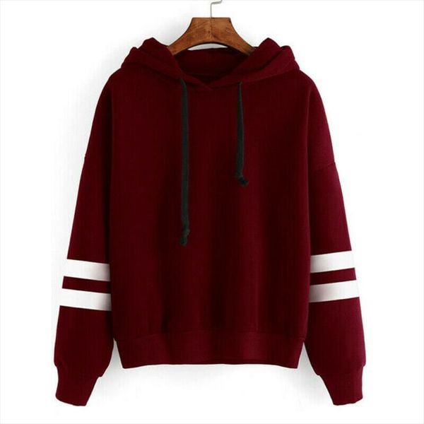 autumn striped hooded womens sweatshirt long sleeve hoodies plus size womens casual hooded pullover loose sweatshirts, Black
autumn striped hooded womens sweatshirt long sleeve hoodies plus size womens casual hooded pullover loose sweatshirts, Black