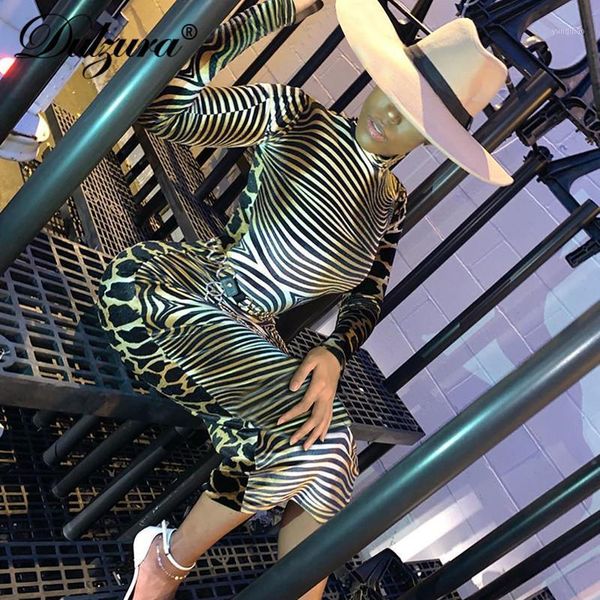dulzura animal print tiger leopard midi dress bodycon high neck streetwear festival clothing 2020 autumn witner party1, Black;gray
dulzura animal print tiger leopard midi dress bodycon high neck streetwear festival clothing 2020 autumn witner party1, Black;gray